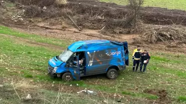 Kaza sonrası çekilmiş fotoğraf