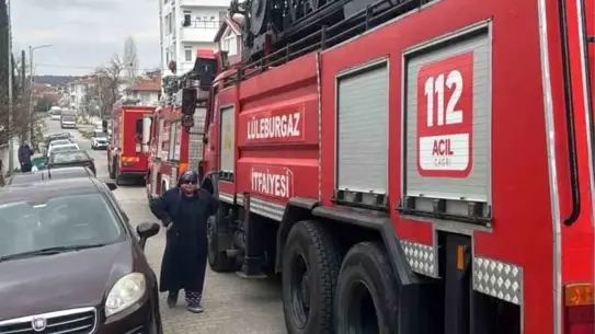 Kurutma makinesinden çıkan duman anı