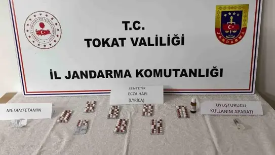 Tokat’ta Jandarma’dan Uyuşturucu ve Metanfetamin Operasyonu