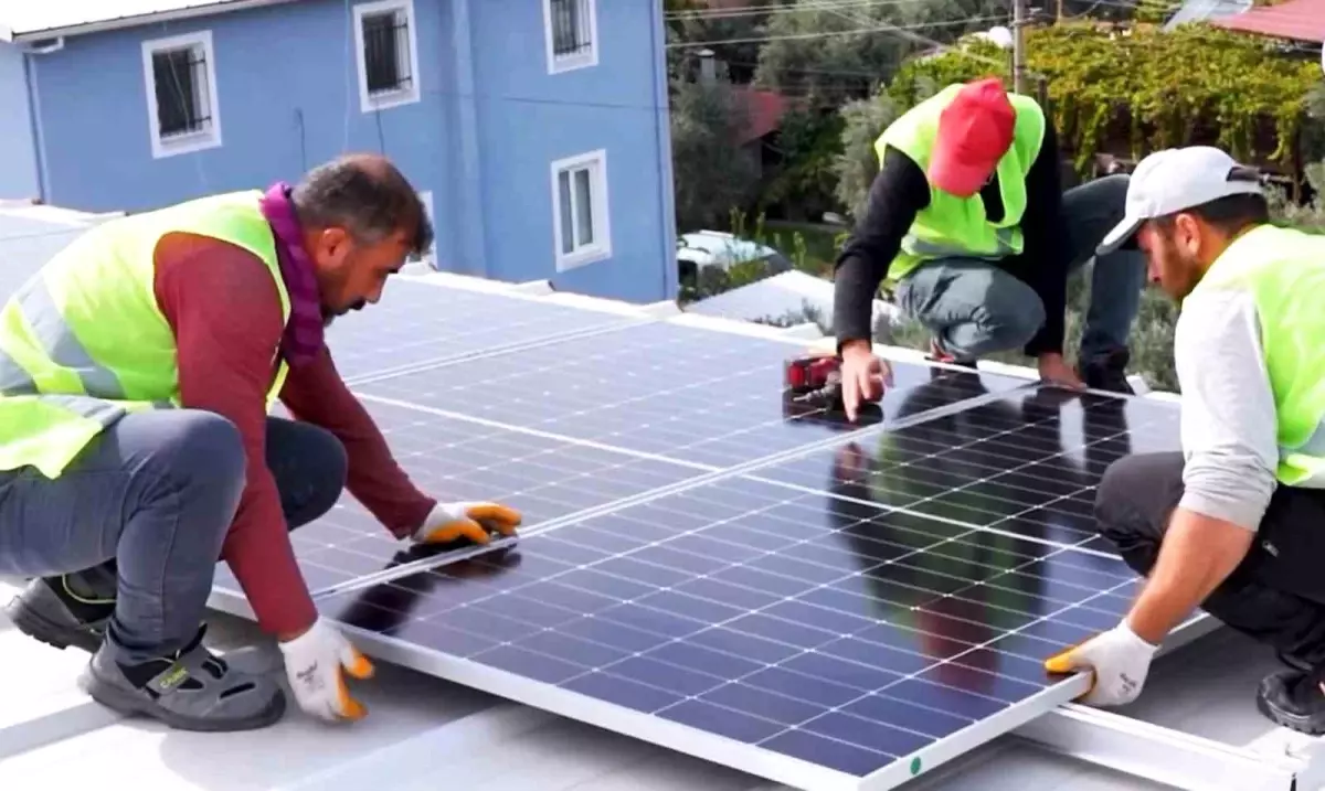 Muğla Büyükşehir Belediyesi'nden Lisanssız Güneş Enerjisi Santraliyle 17 Milyon kW Üretim Rekoru