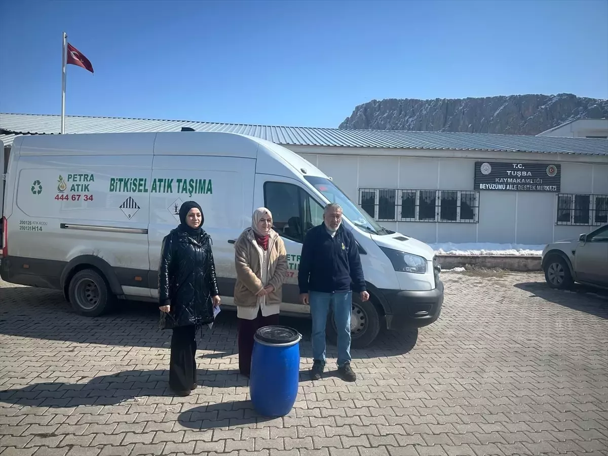 Van’da Bitkisel Atık Yağ Geri Dönüşüm Projesi Hayata Geçti