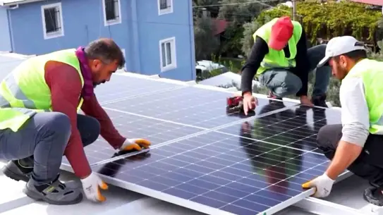 Güneş panelleri Muğla’da