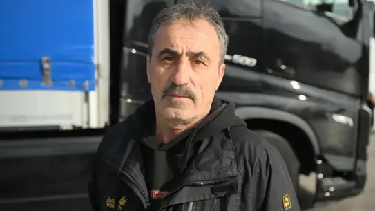 Yeni gümrük kapısının inşaat aşaması