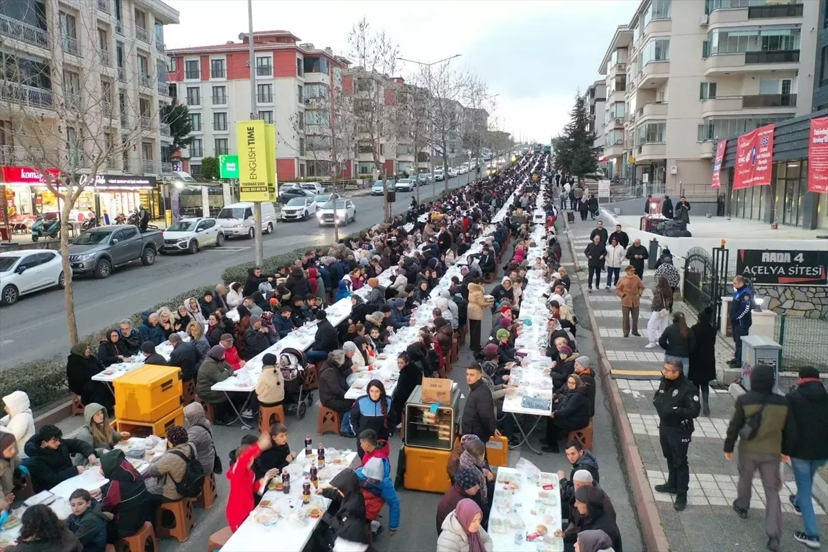Süleymanpaşa’da Ramazan Sofraları Şöleni: Halk İftarı Coşkusu