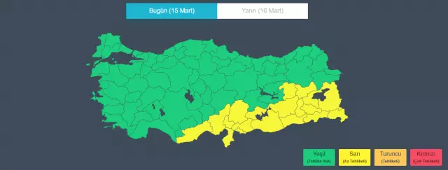 Fırtına ve çöl tozu