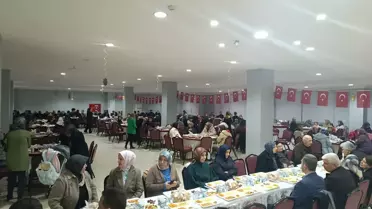 İftar programı sahnesi