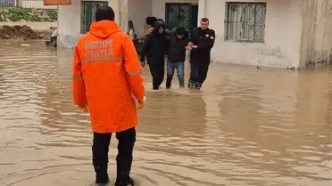 Mardin'de selin yol açtığı hasar