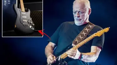 David Gilmour'un Efsanevi 'Black Strat' Gitarı 14,6 Milyon Dolara Rekor Kırdı