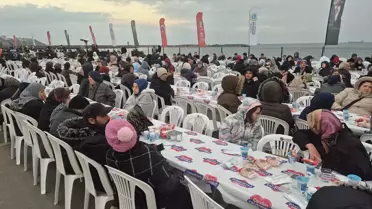 İftar programında başkan Yüceer