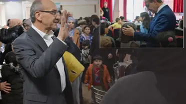 Vali konuşmasından bir kare