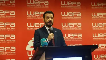 WEFA gönüllülerinin iftar sofrası