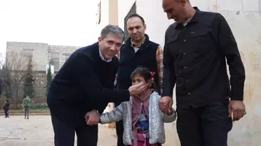 Sırakaya yetimlerle buluştu