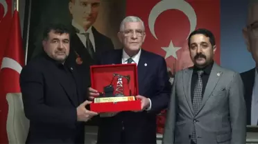İYİ Parti Lideri Dervişoğlu'nun konuşma anı