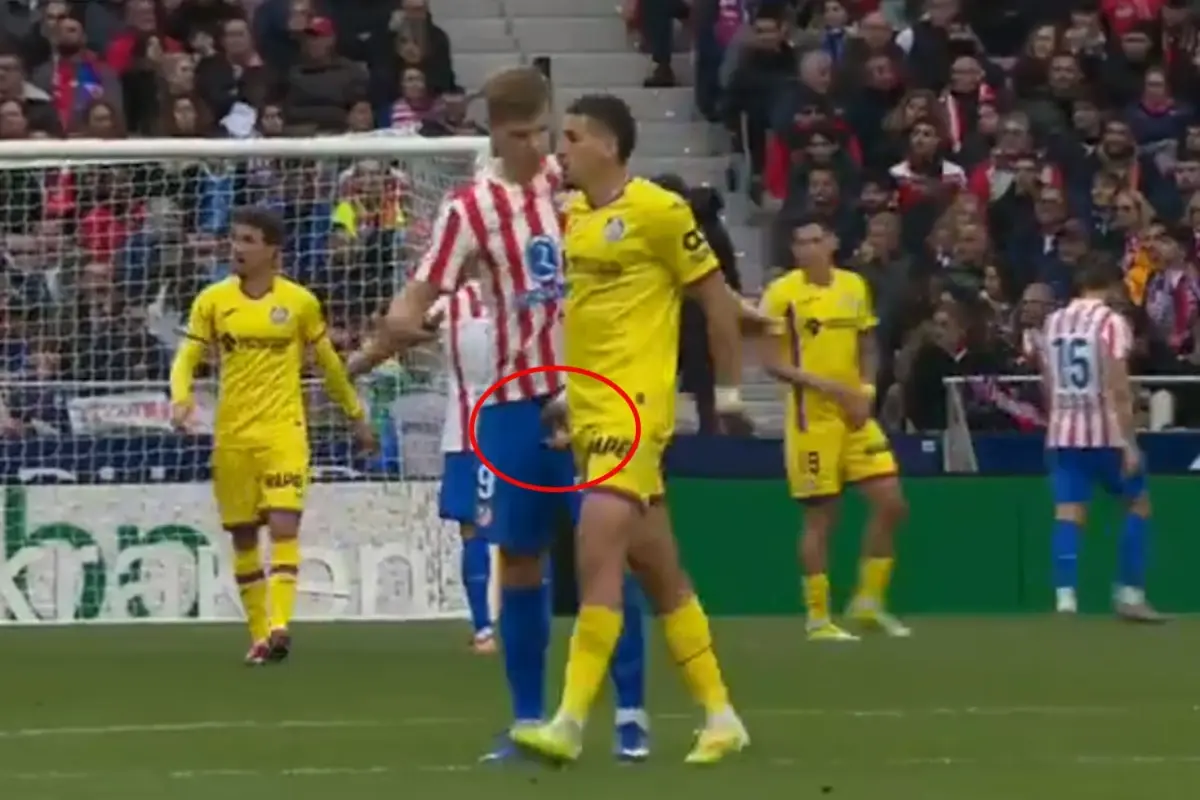 Getafe'li Abdel Abqar, Sörloth'un Cinsel Bölgesine Müdahalesiyle Kırmızı Kart Gördü