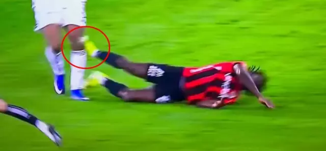 Maç sahasından bir kare