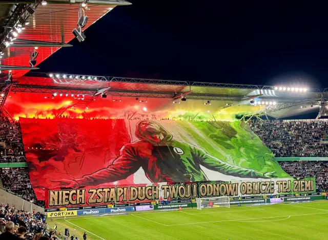 Stadyumda tribün coşkusu