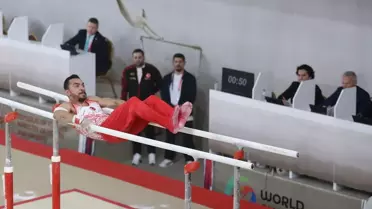 Ferhat Arıcan paralel bar hareketi