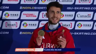 Furkan Akar yarış sırasında