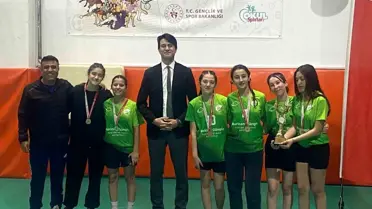 Köyceğiz öğrencileri futsal maçında