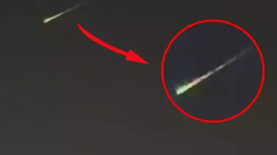 Uşak Gökyüzünde Parlak, Tanımlanamayan Bir Cisim Görüldü