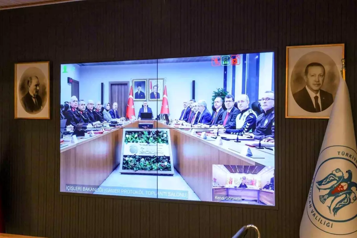 İçişleri Bakanı Çiftçi, Valilerle Bayram Güvenliği Toplantısı Gerçekleştirdi