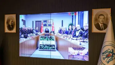 Toplantı anından görüntü