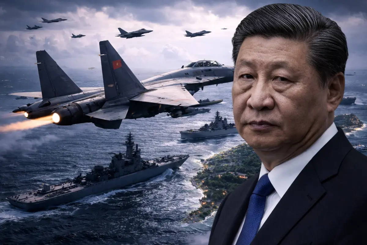 Çin, Tayvan Çevresinde 26 Savaş Uçağı ve 7 Savaş Gemisiyle Güç Gösterdi