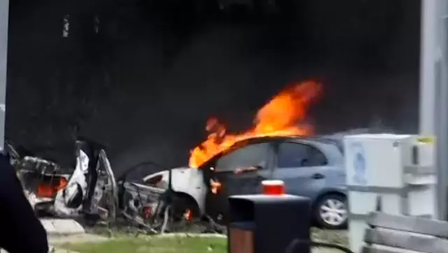 Polis memurları şaka yaparken