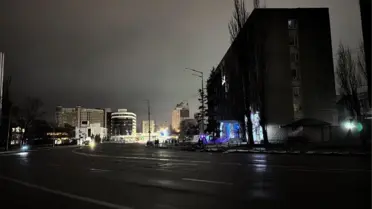 Saldırının etkilediği bölgelerin haritası