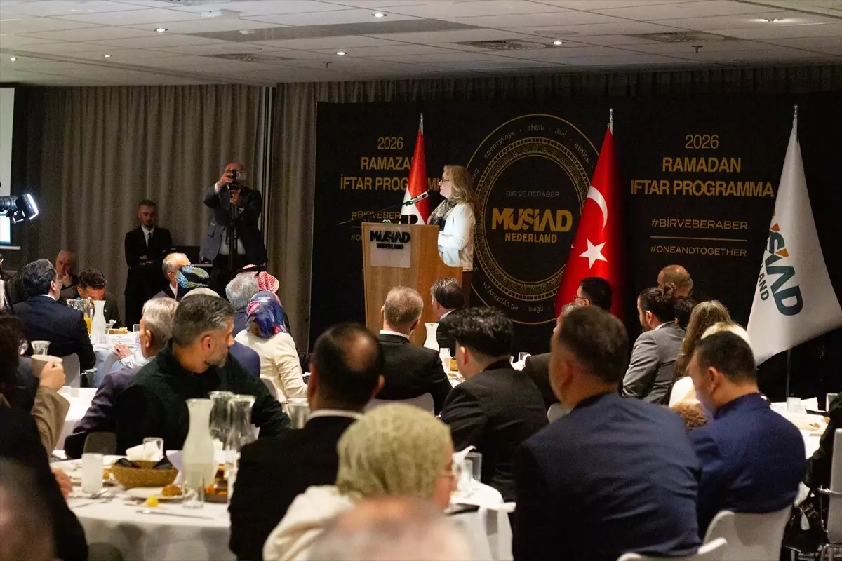 MÜSİAD Hollanda Şubesi Amsterdam’da Ramazan İftarına Ev Sahibi Oldu