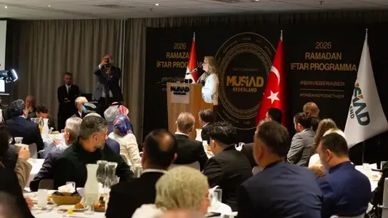 MÜSİAD Hollanda iftar programı ana fotoğrafı