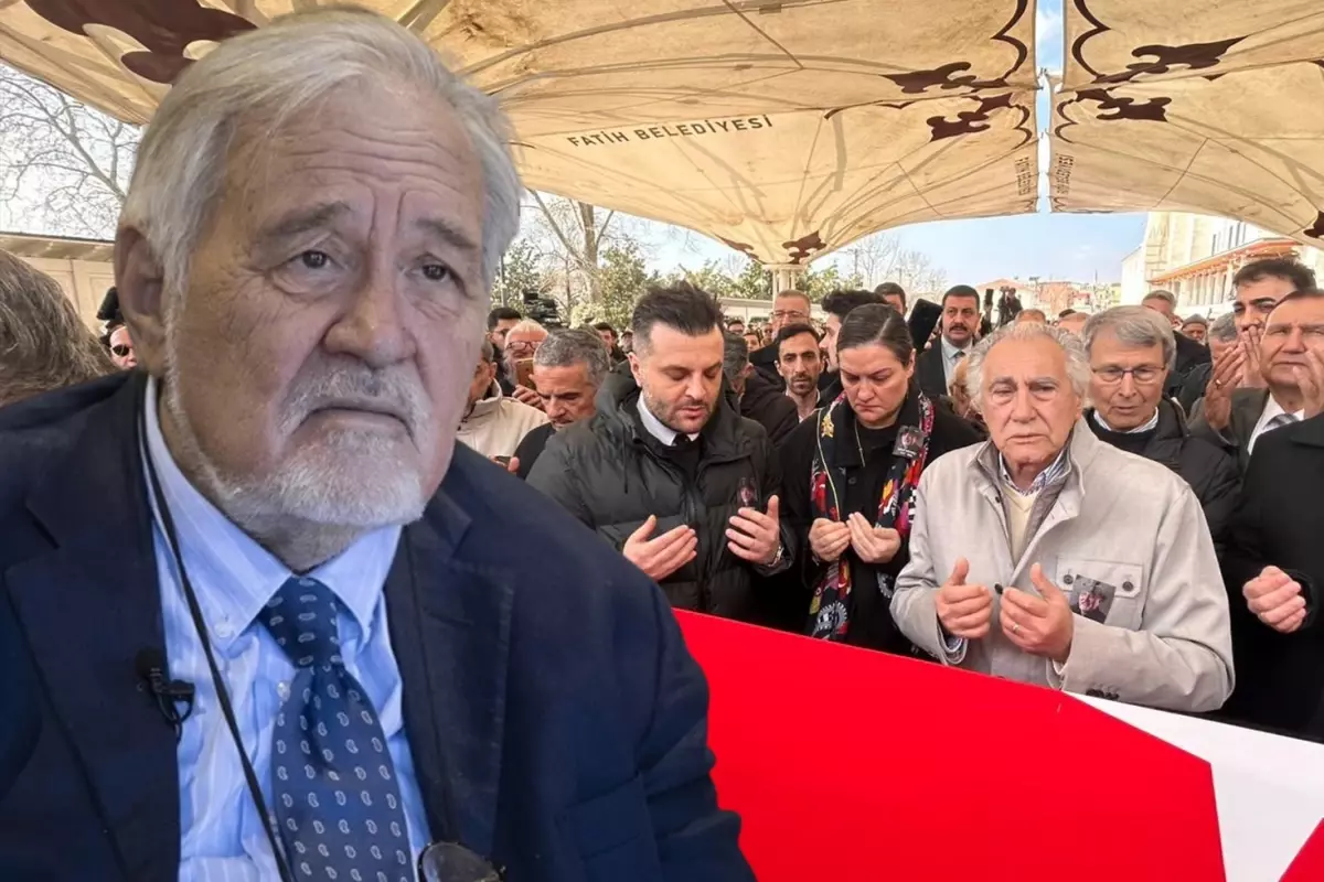 İlber Ortaylı’nın Son Yolculuğu Fatih Camii’de Duygusal Anlarla Gerçekleşti