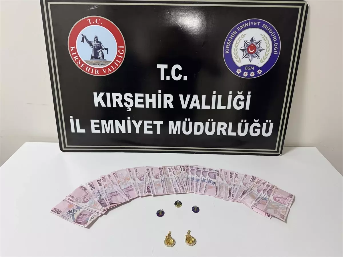 Kırşehir'de Sahte Altın Operasyonu: Şüpheli Yakalandı