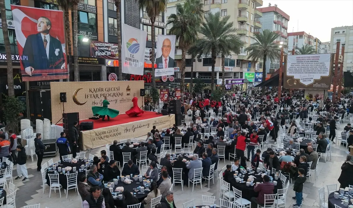 Kumluca’da 27. Kadir Gecesi İftarı Binlerce Katılımcıyla Coştu