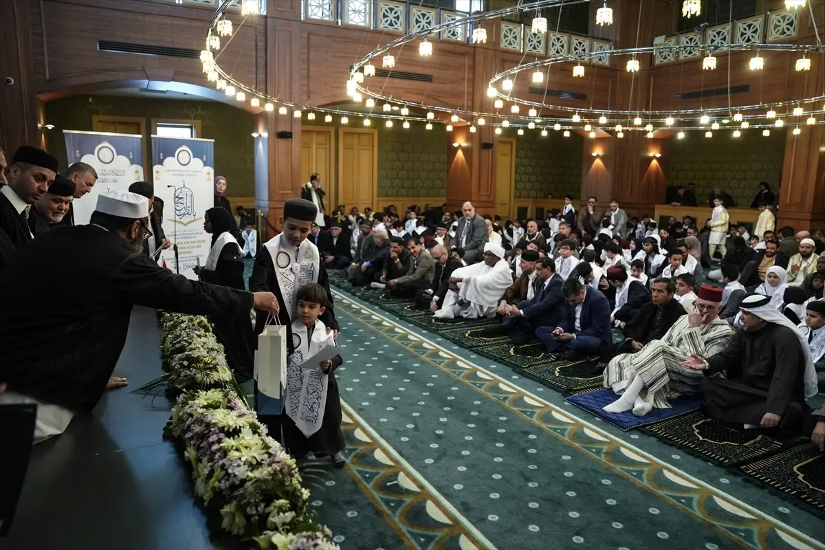 Libya'nın Ankara Büyükelçiliği'nden Kur'an Hafızlık Yarışması Ödül Töreni