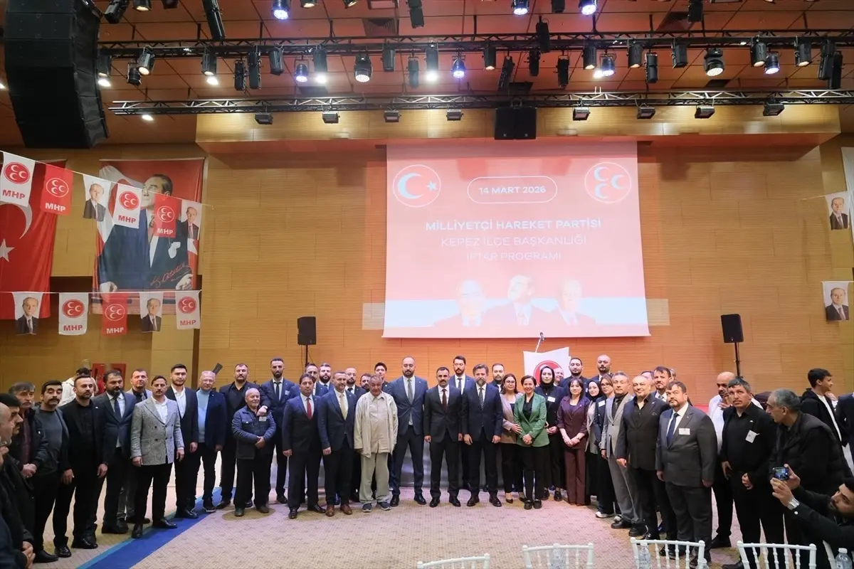 MHP Kepez İlçe Başkanlığı’nın İftar Programı Birlik ve Dayanışma Mesajı