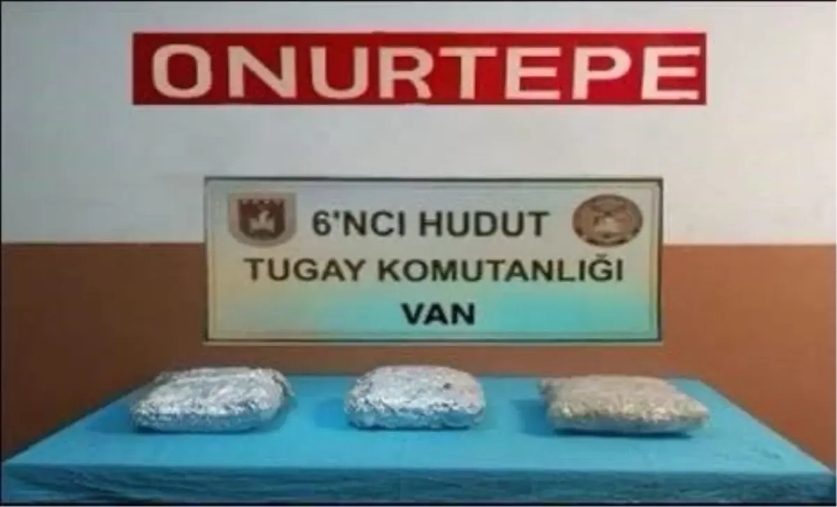 Van Sınırında 4,06 Kg Uyuşturucu Madde Ele Geçirildi