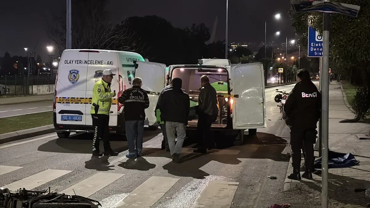 Samsun İlkadım’da Minibüs ve Motosiklet Çarpışması: 1 Ölü, 1 Yaralı