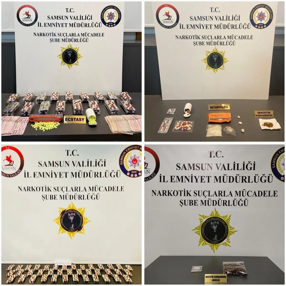 Samsun'da Büyük Uyuşturucu Operasyonu: 10 Şüpheli Gözaltında