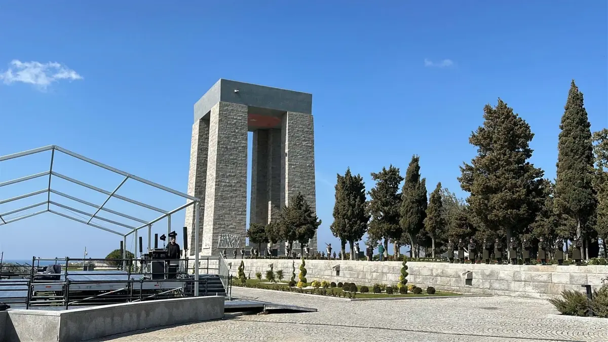 Şehitler Abidesi'nde 18 Mart Anma Töreni Genel Provası Tamamlandı