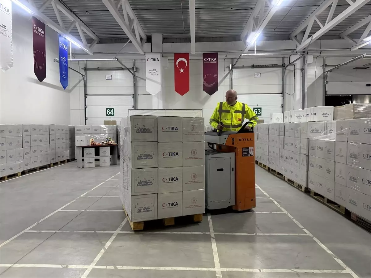 TİKA, Ukrayna’da 1300 Aileye Ramazan’da 24 Ton Gıda Destek Sağladı
