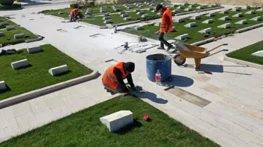 Bakım Sonrası 57. Piyade Alayı Şehitliği Görseli