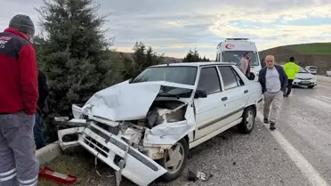 Kaza anındaki araçlar