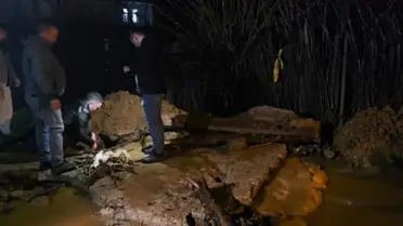 Bingöl Genç'te sel sularının etkisi