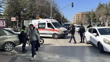 Kaza sonrası çekilmiş fotoğraf