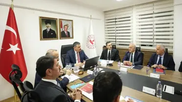 Brifing sırasında çekilen fotoğraf