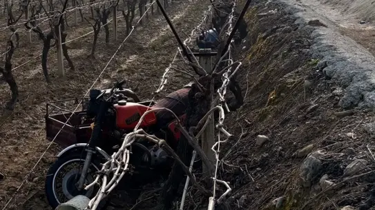 Kaza sonrası motosikletin durumu