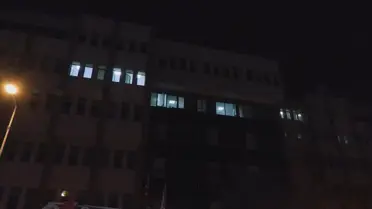 Yangın sonrası itfaiye ekipleri