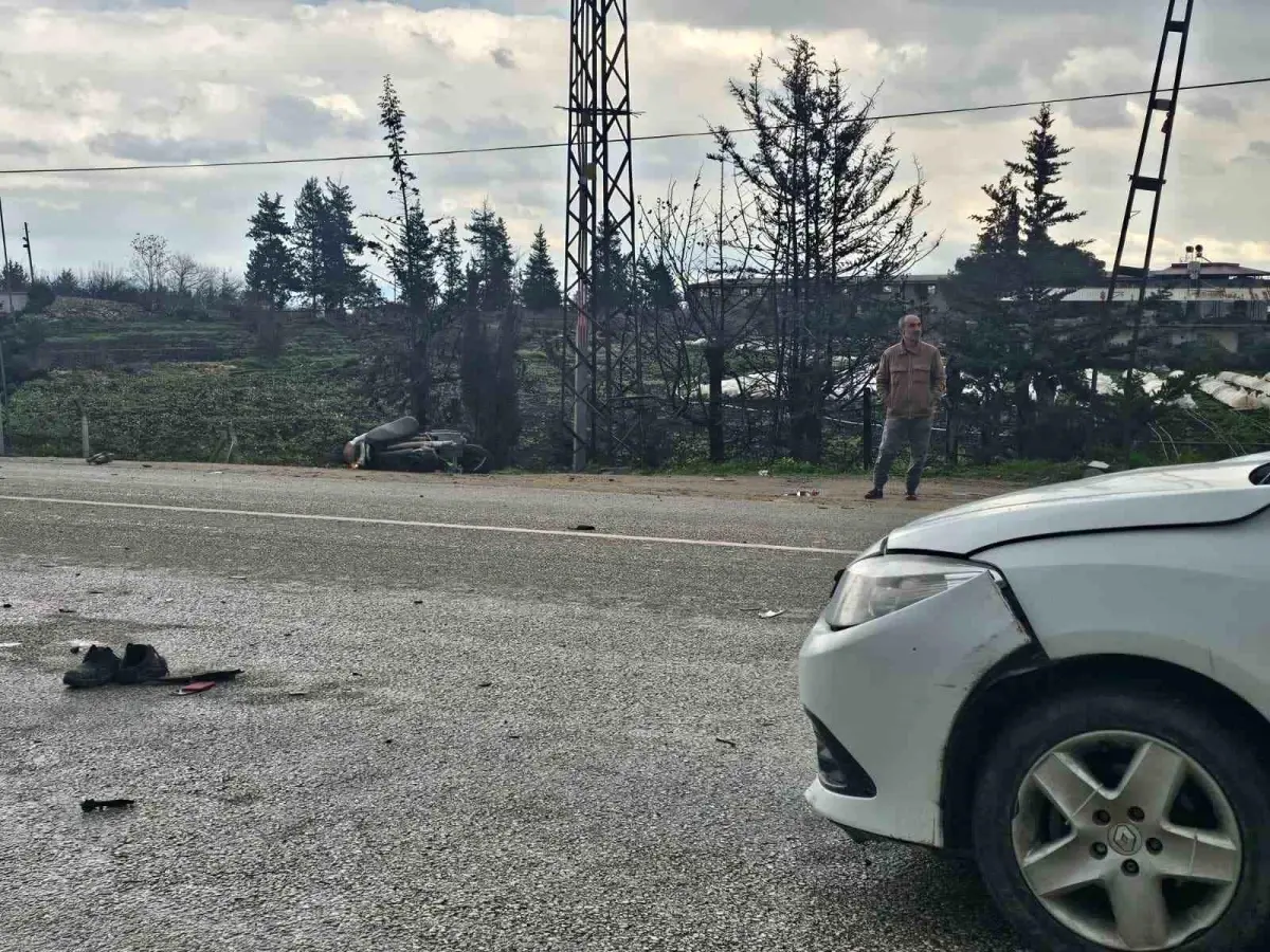 Hatay’da Motosiklet‑Otomobil Çarpışması: Sürücü Hayatını Kaybetti