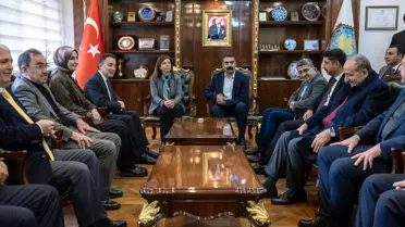 Ali Babacan'ın Diyarbakır ziyareti sırasında çekilmiş fotoğraf